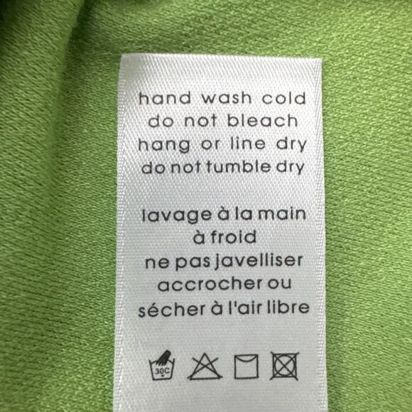 Naked Wardrobe Crop Top  Lime Green Knot Front Nordstrom Size XL NWT Edgy Style - Picture 7 of 8